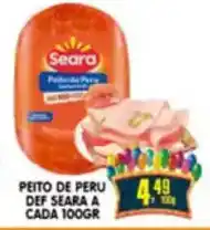Higa's Supermercado Peito de peru def seara a cada oferta
