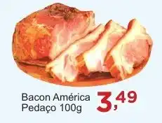 Rossi Supermercado Bacon América Pedaço oferta
