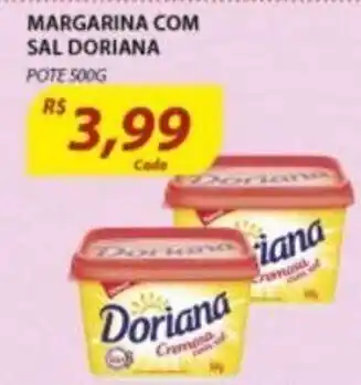 Assaí Atacadista Maragrina Com Sal Doriana 500g oferta