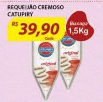 Assaí Atacadista Requeijao Cremoso Catupiry Bisnaga 1,5kg oferta