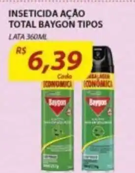 Inseticida Acao Total Baygon tipos 360ml