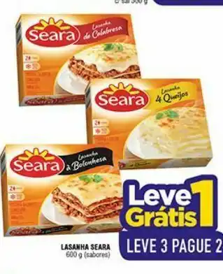 Mercantil Rodrigues Lasanha seara 600 gr oferta