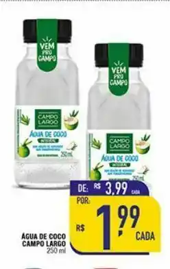 Água de coco campo largo 250 ml