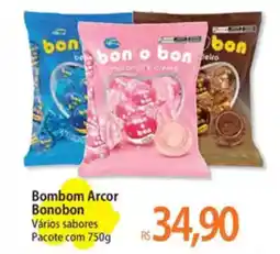 Atacadão Bombom Arcor Bonobon oferta