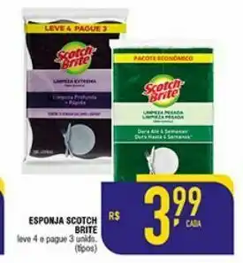 Esponja scotch brite