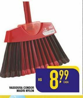 Mercantil Rodrigues Vassoura condor oferta