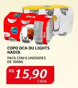 Assaí Atacadista Copo oca ou lights nadir oferta