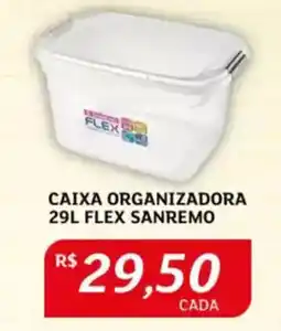 Assaí Atacadista Caixa organizadora flex sanremo oferta