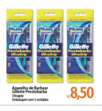 Atacadão Aparlho de barbear Gillete Prestobarba oferta