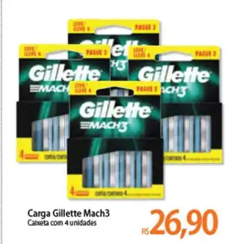 Carga Gilette Mach 3