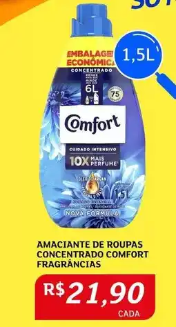 Assaí Atacadista Comfort - amaciante de roupas concentrado fragrancias oferta