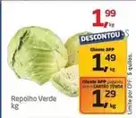 Tenda Atacado Repolho verde oferta