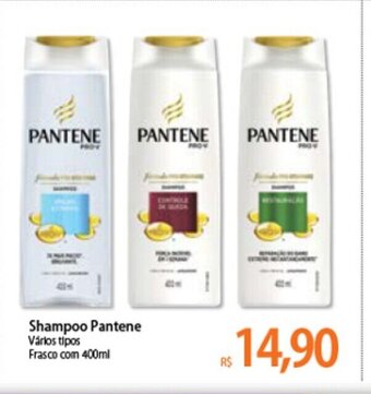 Atacadão Shampoo Pantene 400ml oferta