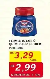 Dr. oetker - fermento em po químico