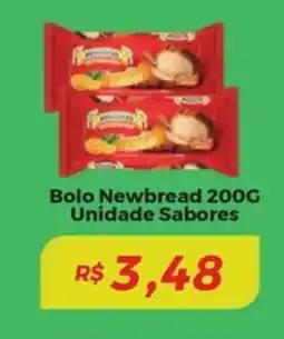 Mart Minas Bolo Newbread Unidade Sabores oferta