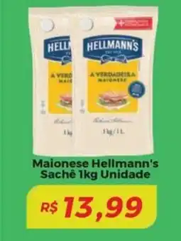 Mart Minas Maionese Hellmann's Sachê Unidade oferta