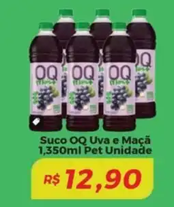 Mart Minas Suco OQ Uva e Maçã Pet Unidade oferta