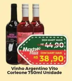 Mart Minas Vinho Argentino Vito Corleone Unidade oferta