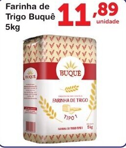 Farinha de Trigo Buque 5kg