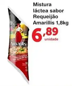 Mistura lactea sabor Requeijao Amarillis 1.8kg