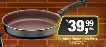 Frigideira Tramontina Preta Turim 24cm