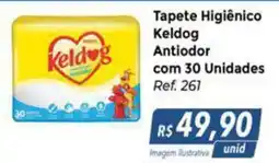 Tapete Higiênico Keldog Antiodor com 30 Unidades