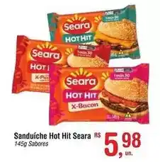 Fort Atacadista Seara - sanduíche hot hit oferta