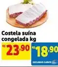 Extra Costela suína congelada oferta