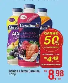 Fort Atacadista Carolina - bebida láctea oferta
