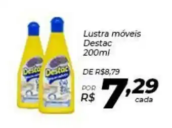 Lustra Moveis Destac 200ml
