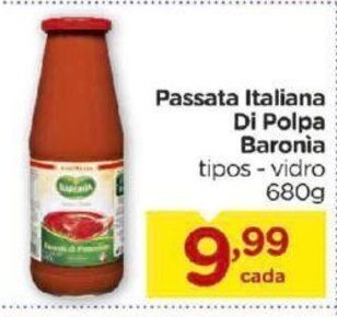 Carrefour Bairro Passata Italiana Di Polpa Baronia 680g oferta