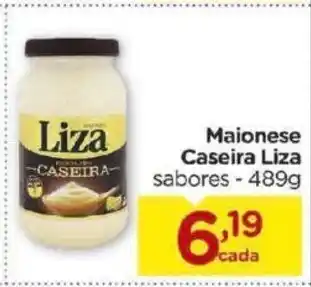 Carrefour Bairro Maionese Caseira Liza sabores 489g oferta