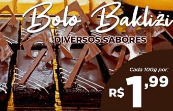 Supermercados Baklizi Bolo Baklizi oferta