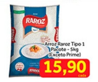 Shibata Supermercados Arroz Raroz tipo 1 pacote 5kg oferta