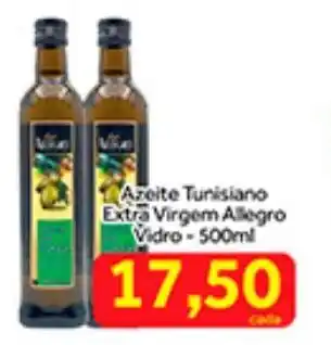 Shibata Supermercados Azeite Turisiano Extra Virgem Allegro Vidro 500ml oferta