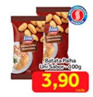 Shibata Supermercados Batata Palha Uni Sabor 100g oferta