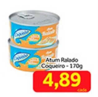 Atum Ralado Coqueiro 170g