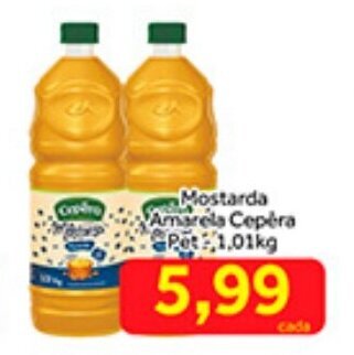 Mostarda Amarela Cepera Pet 1.01kg