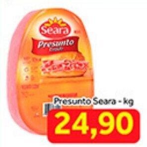 Shibata Supermercados Presunto Seara 1kg oferta