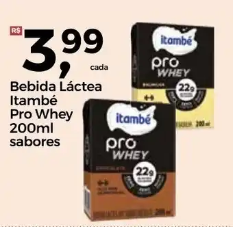 Frangolândia Bebida Lactea Itambe Pro Whey sabores 200ml oferta