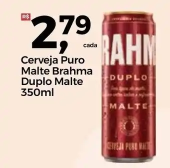 Frangolândia Cerveja Puro Malte Brahma Duplo Malte 350ml oferta