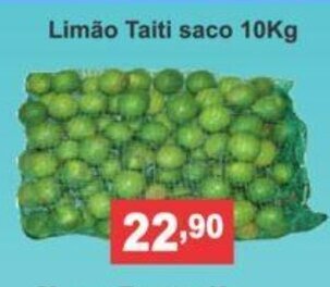 Calvo Atacadista Limao Taiti saco 10kg oferta
