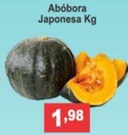 Calvo Atacadista Abobora Japonesa 1kg oferta