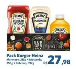 Sam's Club Pack Burger Heinz oferta