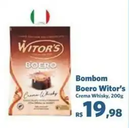 Sam's Club Bombom Boero Witor's Crema Whisky, oferta