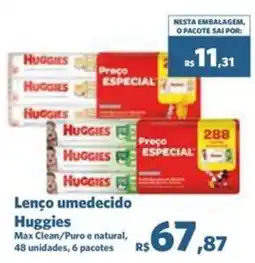 Sam's Club Lenço umedecido Huggies oferta