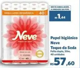 Sam's Club Papel higiênico Neve Toque da Seda oferta