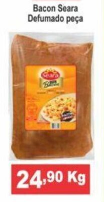 Calvo Atacadista Bacon Seara Defumado peca 1kg oferta