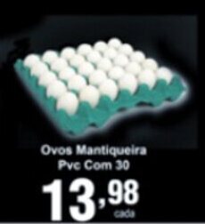 Rossi Supermercado Ovos Mantiqueira PVC com 30 oferta