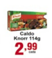 Rossi Supermercado Caldo Knorr 114g oferta